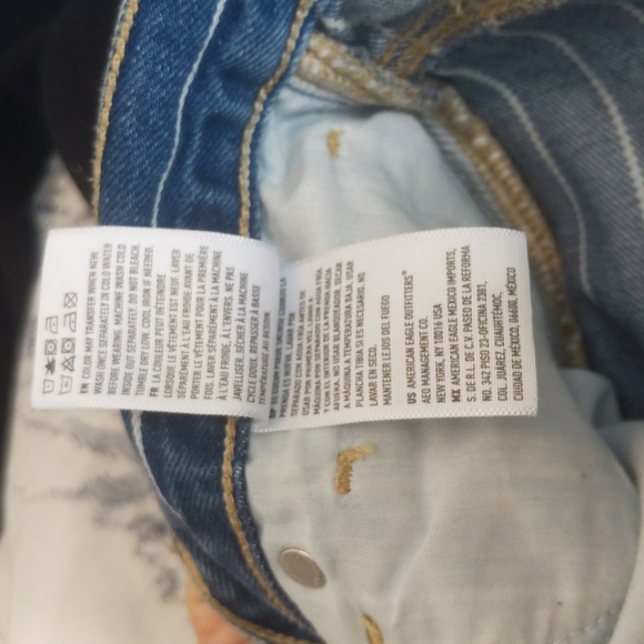 American Eagle Denim Striped Jeans - Picture 10 of 12